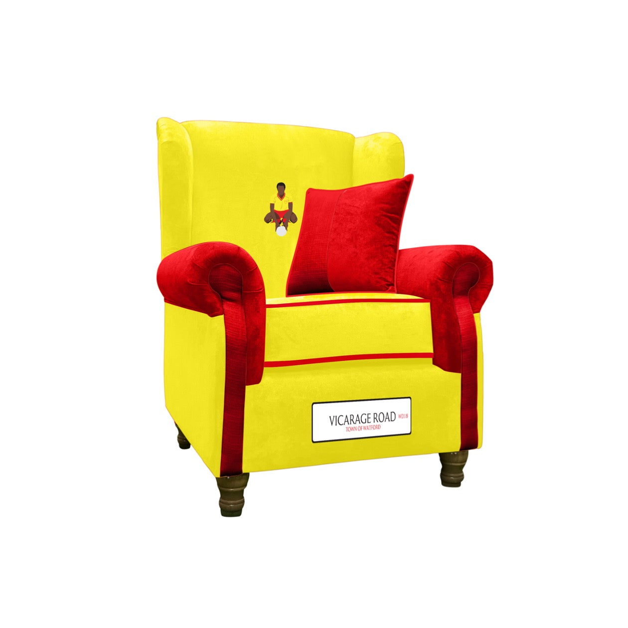 Vicarage Road Wing Chair (Watford FC)
