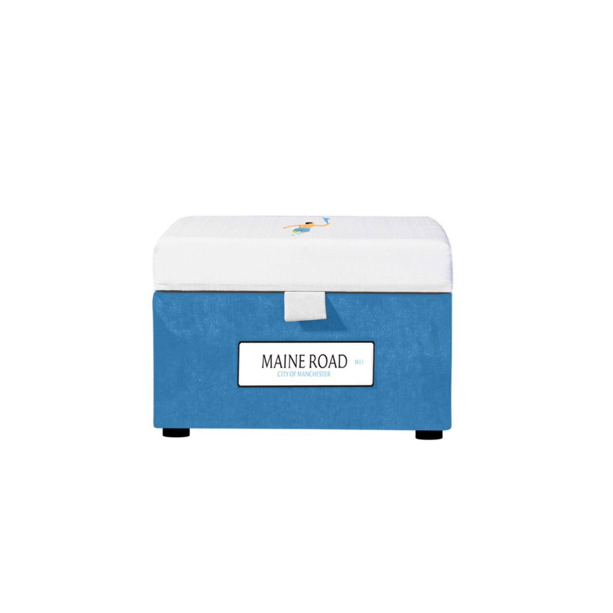 Maine Road Storage Footstool (Manchester City FC)