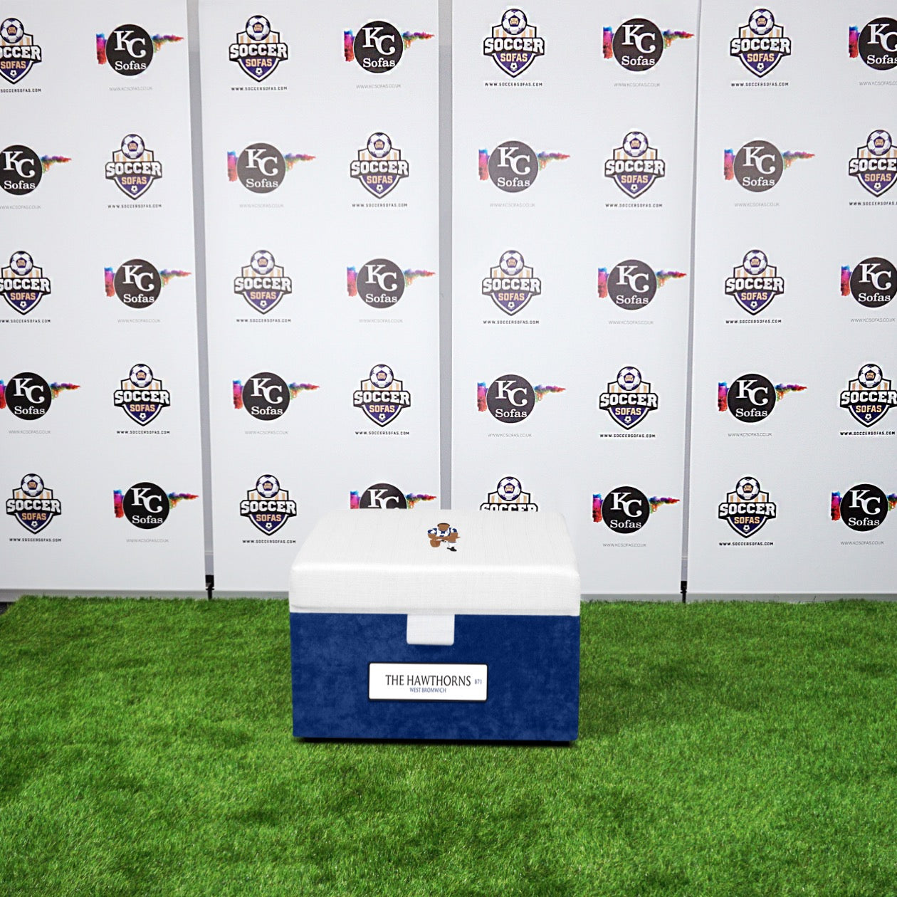 The Hawthorns Storage Footstool (West Bromwich Albion FC)