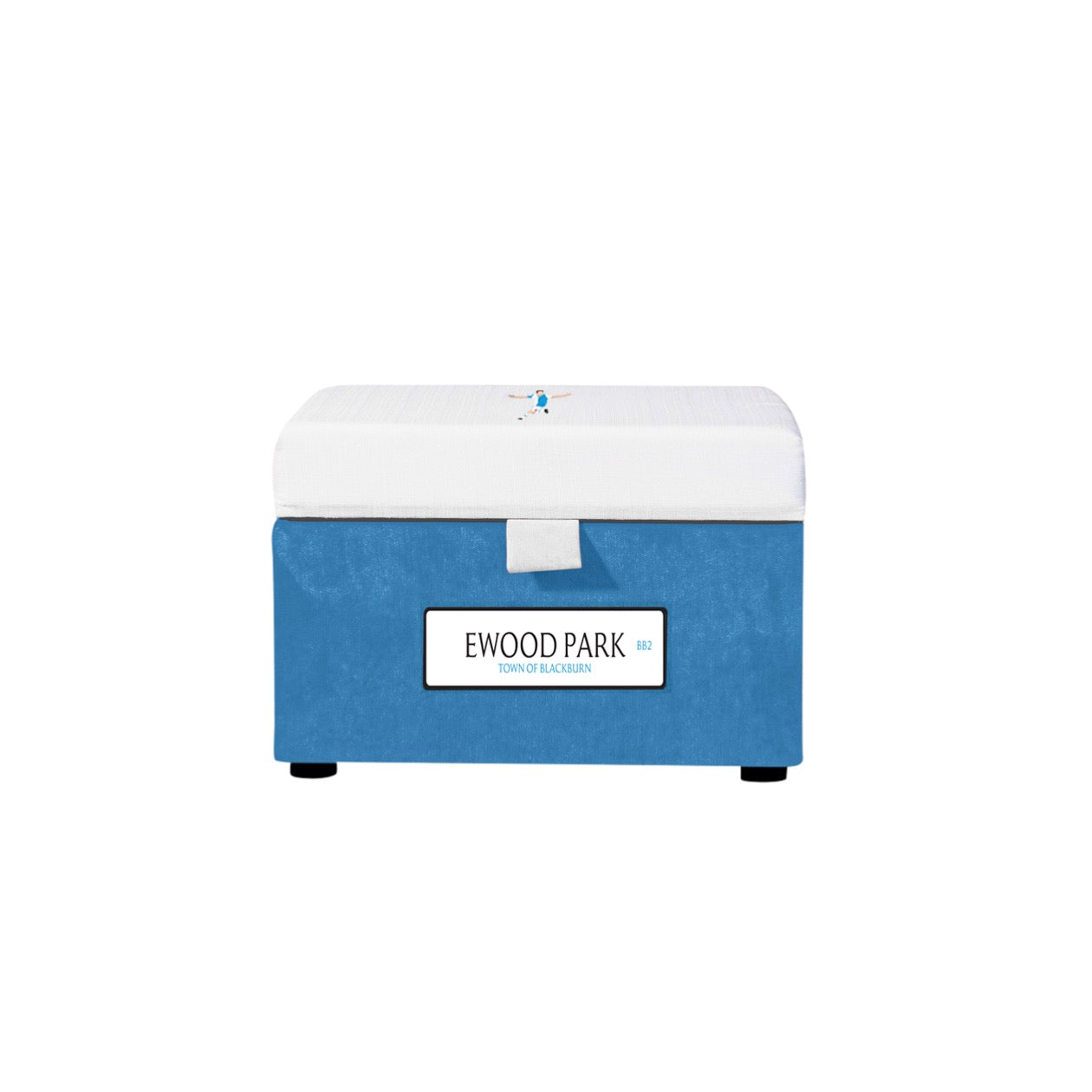 Ewood Park Storage Footstool (Blackburn Rovers FC)