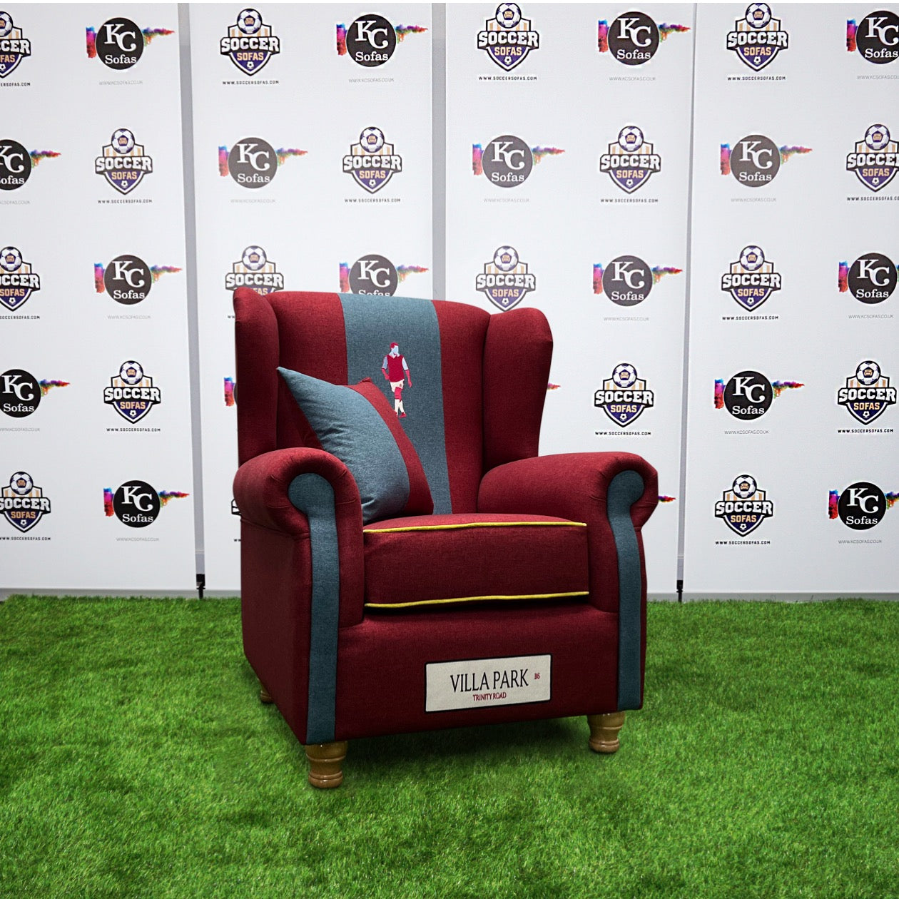 Villa Park Wing Chair (Aston Villa FC)