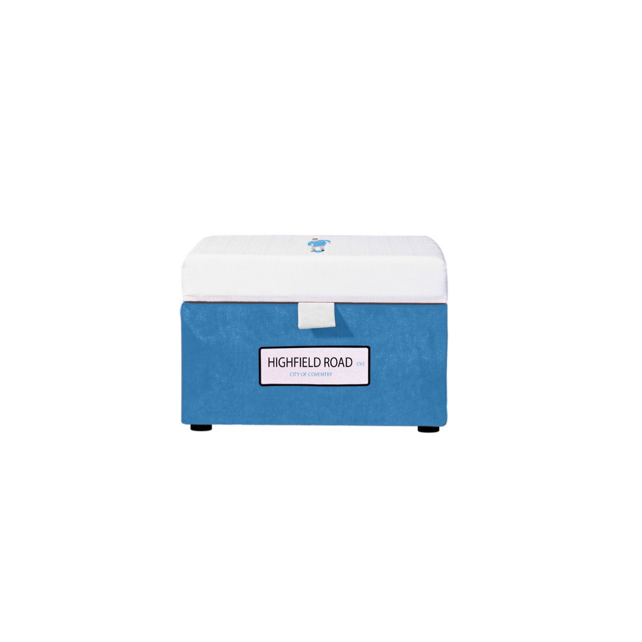 Highfield Road Storage Footstool (Coventry City FC)