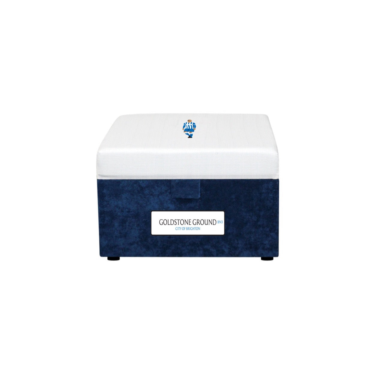 Goldstone Ground Storage Footstool (Brighton & Hove Albion FC)