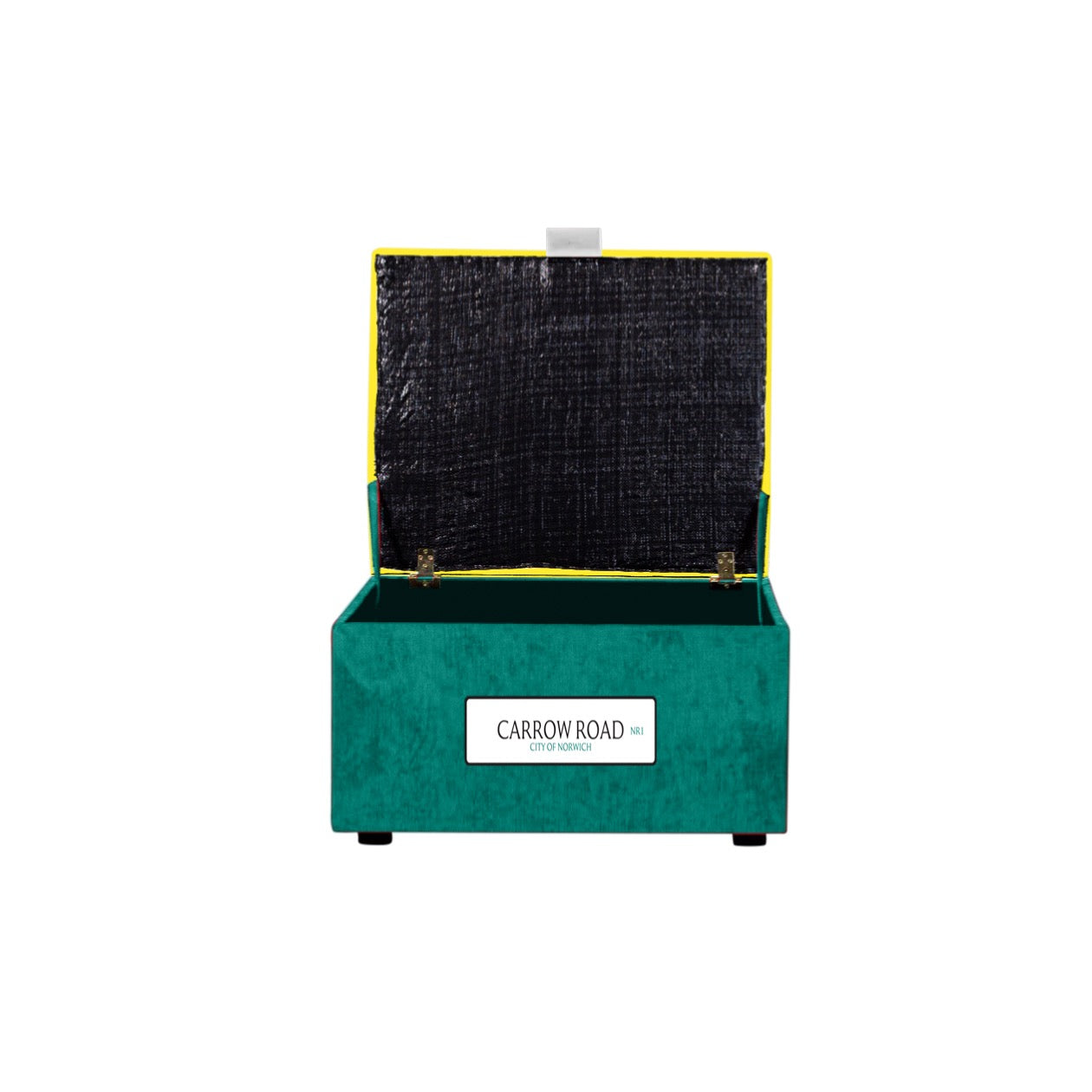 Carrow Road Storage Footstool (Norwich City FC)