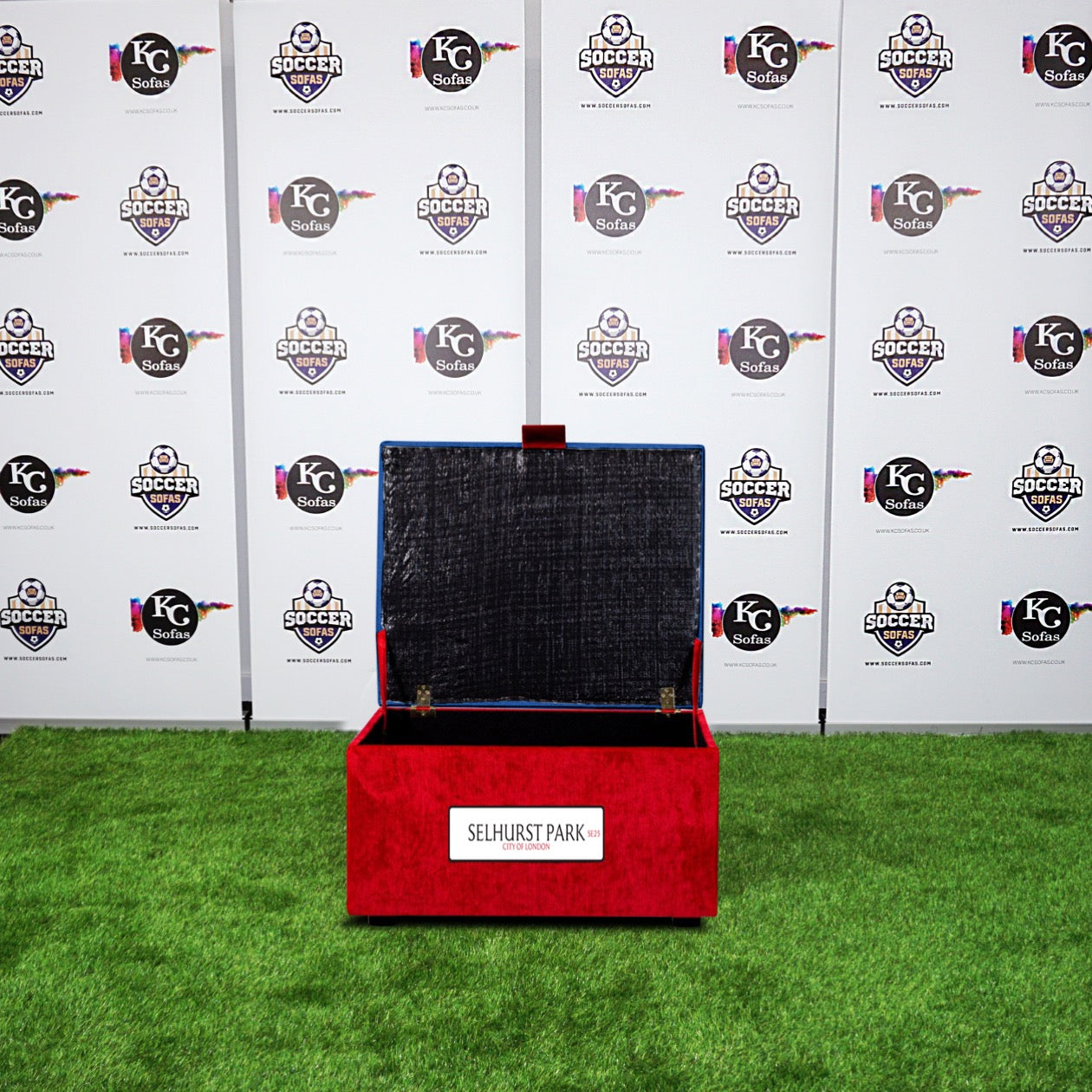 Selhurst Park Storage Footstool (Crystal Palace FC)