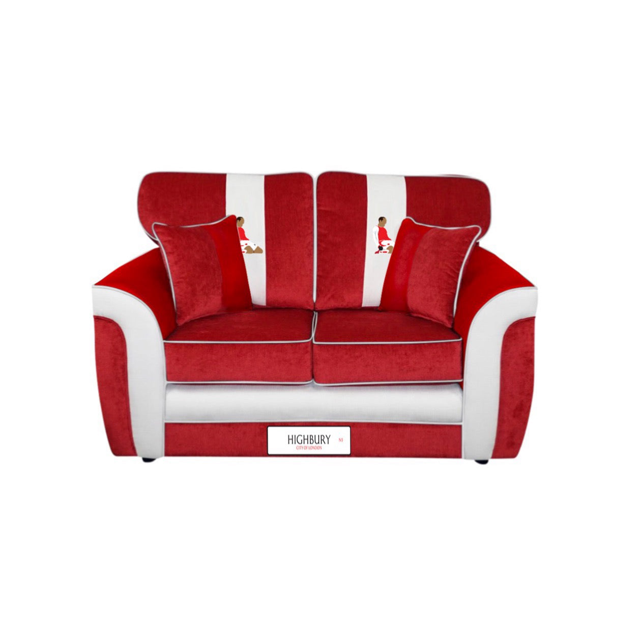 Highbury 2 Seater Sofa (Arsenal FC)