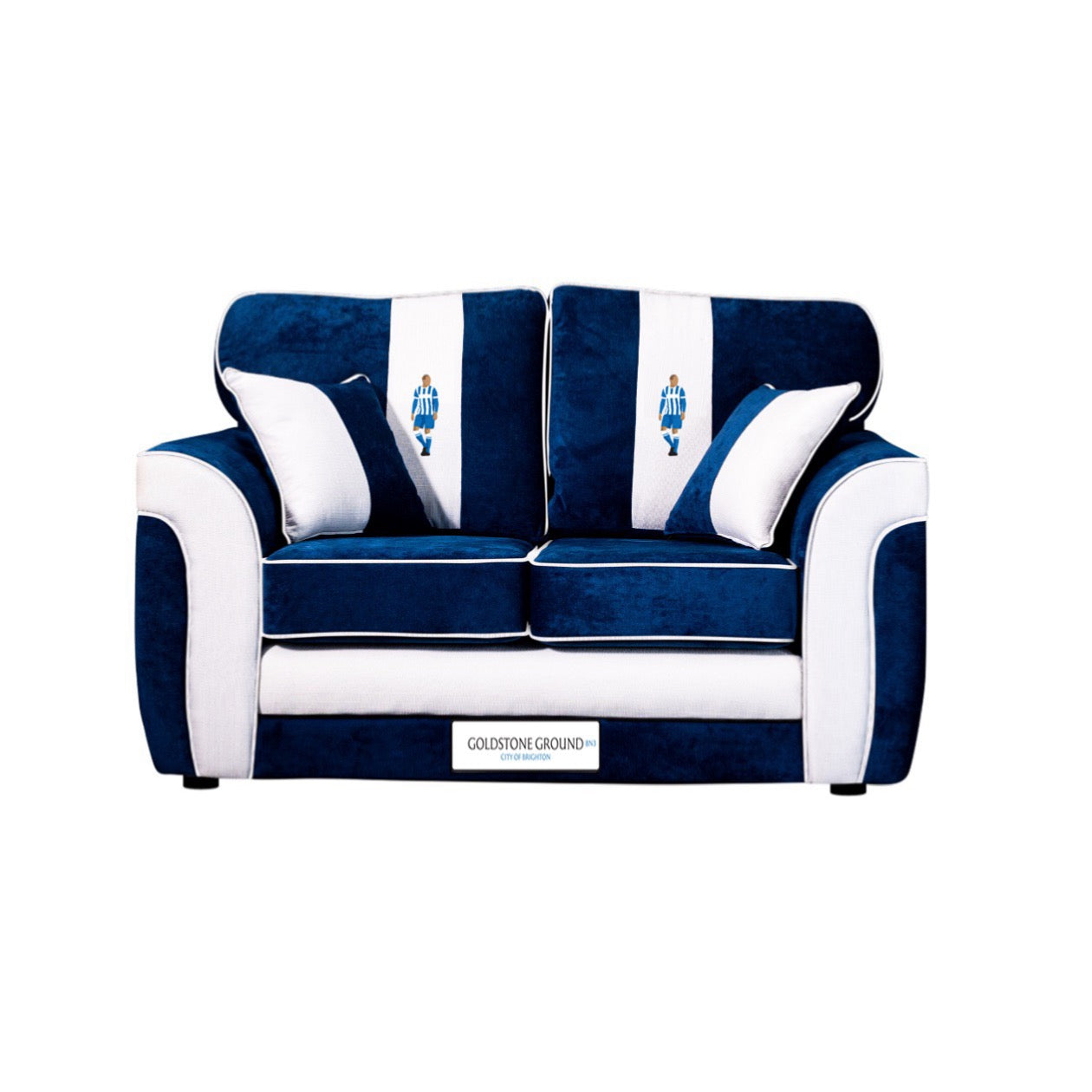 Goldstone Ground 2 Seater Sofa (Brighton & Hove Albion FC)