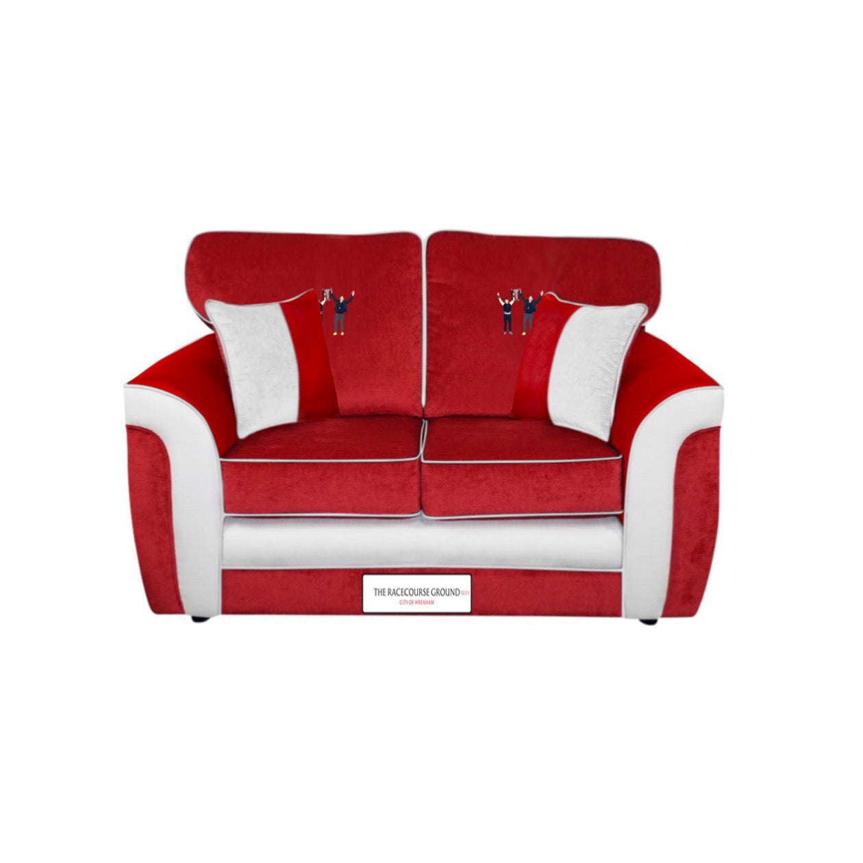 The Racecourse Ground 2 Seater Sofa (AFC Wrexham)