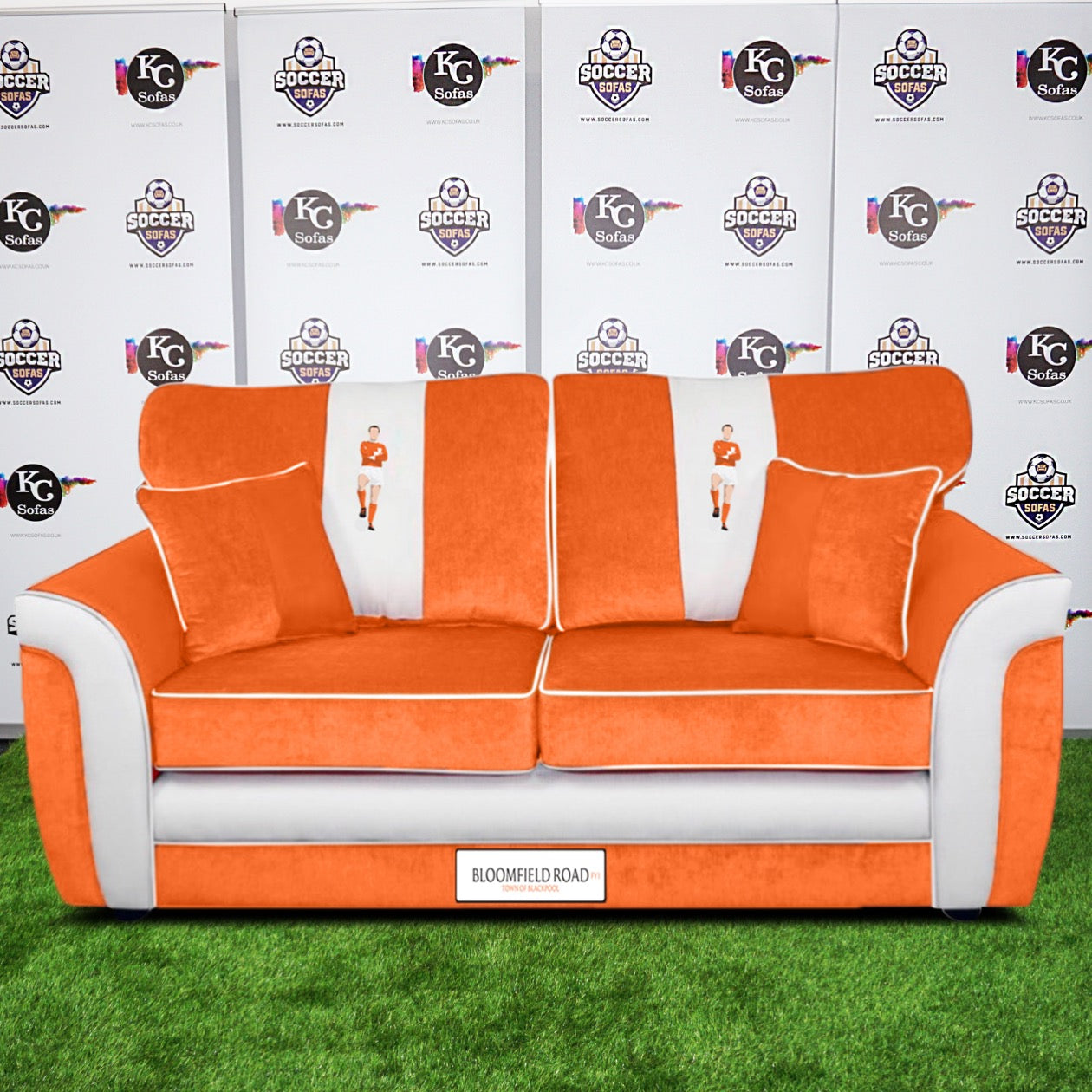 Bloomfield Road 3 Seater Sofa (Blackpool FC)