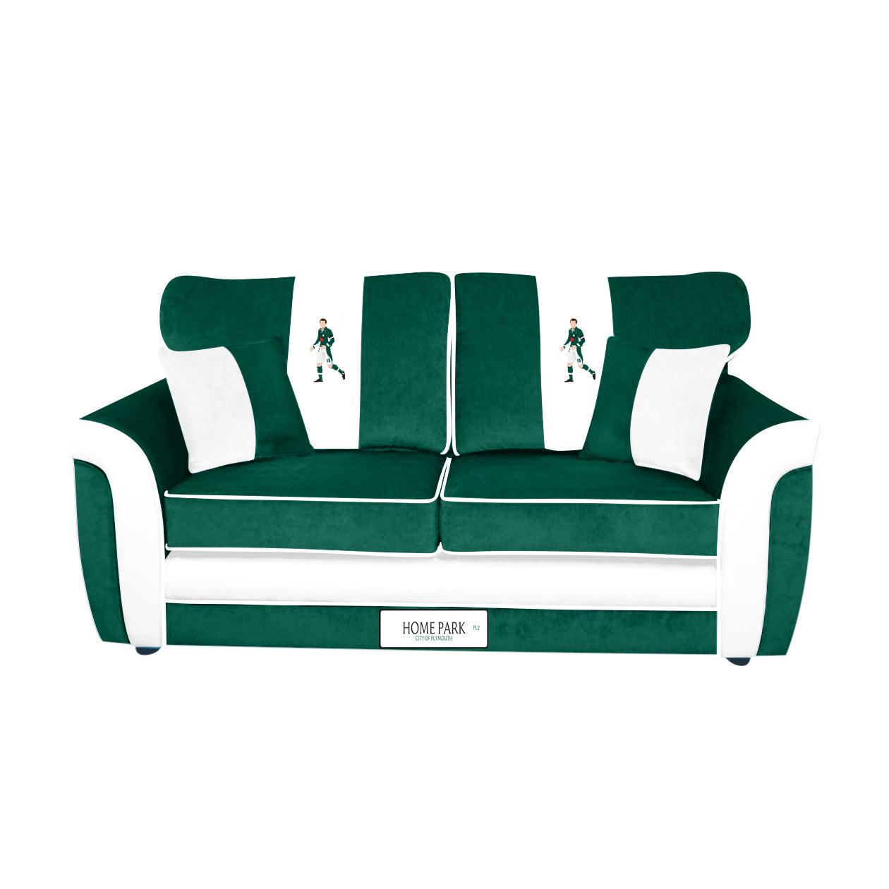 Home Park 3 Seater Sofa (Plymouth Argyle FC)