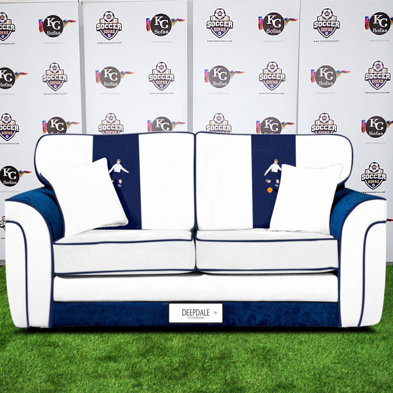 Deepdale 3 Seater Sofa (Preston North End FC)