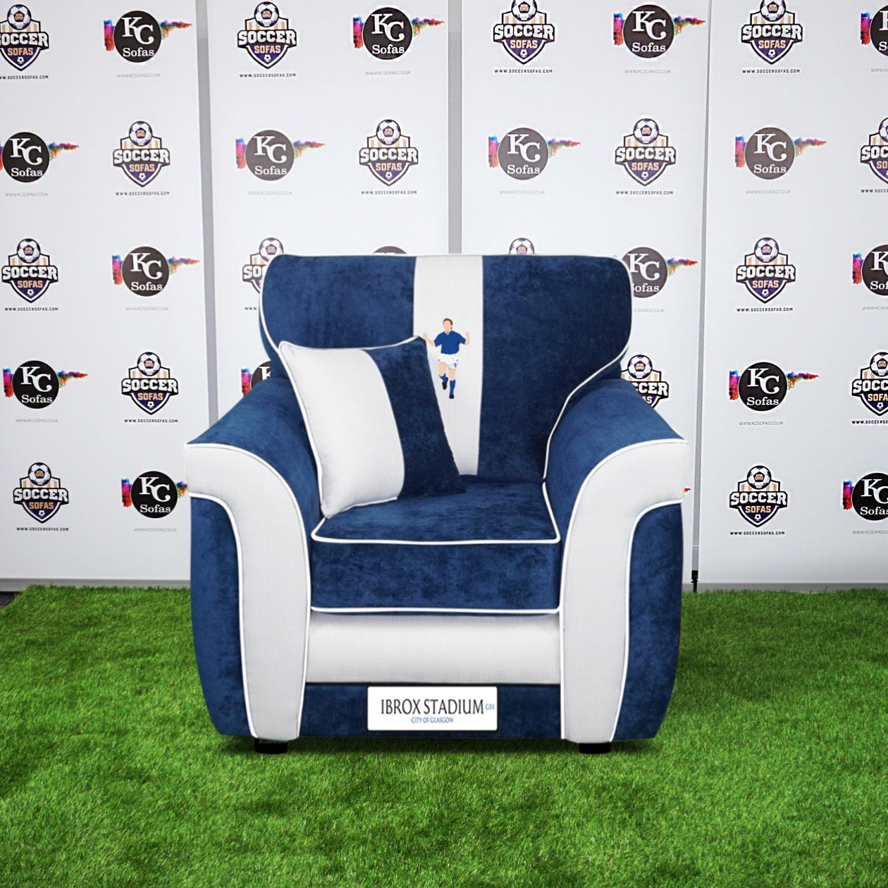 Ibrox Stadium Armchair (Glasgow Rangers FC)