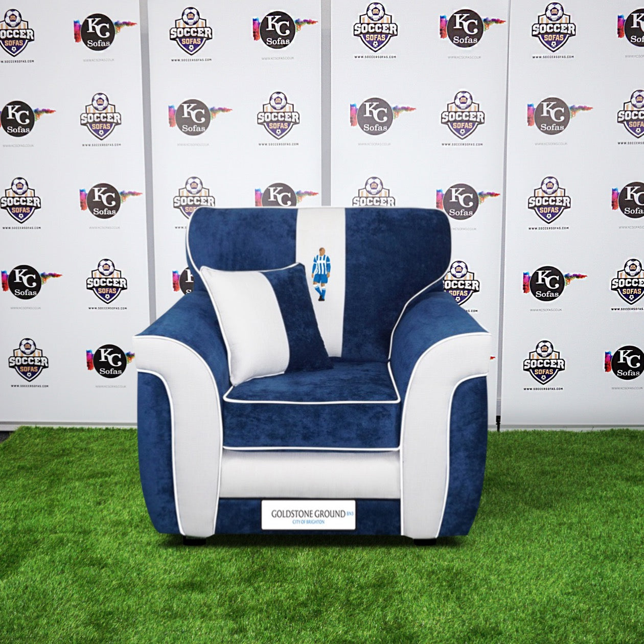 Goldstone Ground Armchair (Brighton & Hove Albion FC)