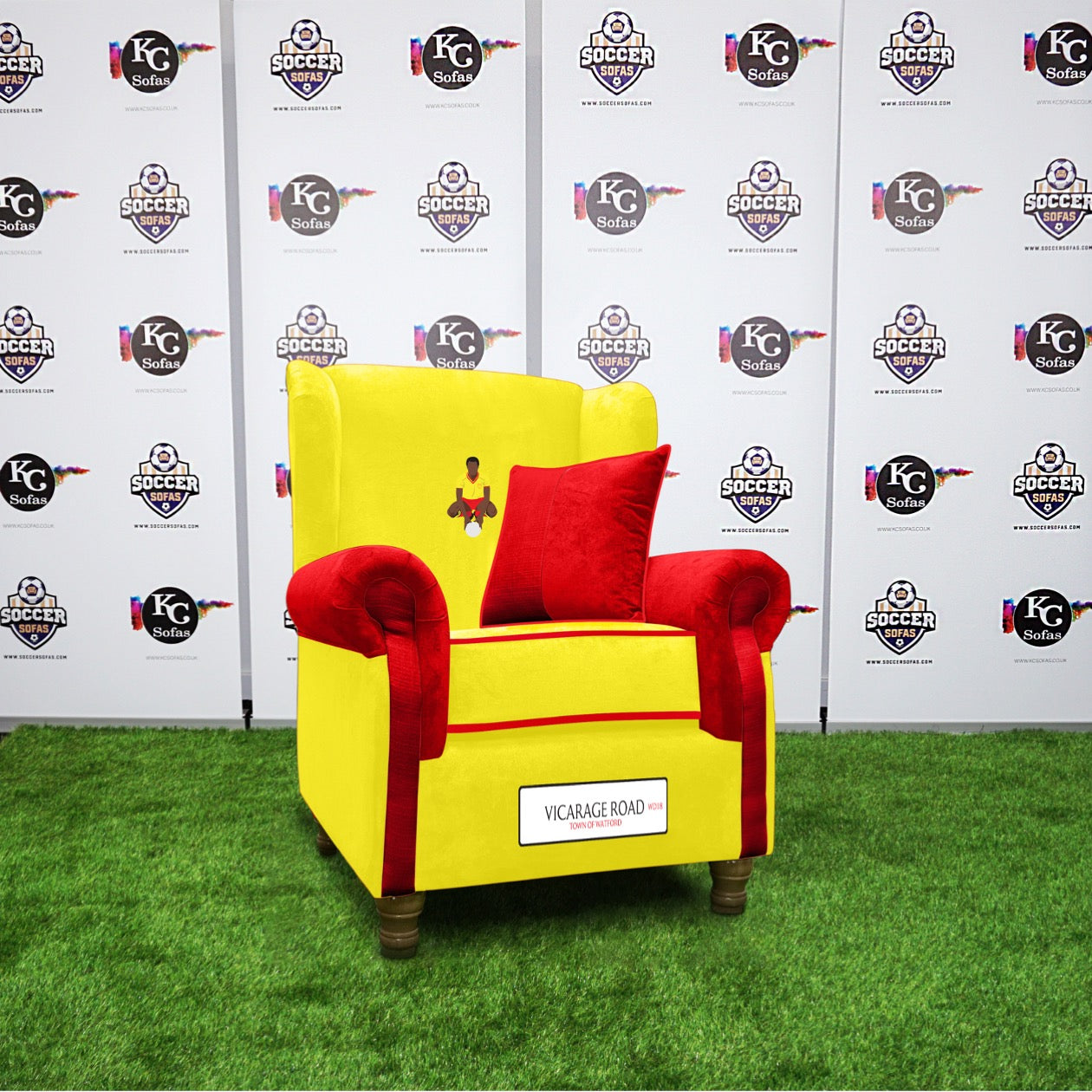 Vicarage Road Wing Chair (Watford FC)