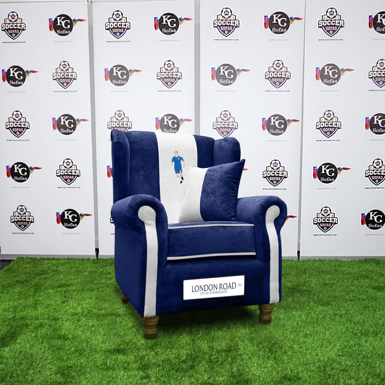 London Road Wing Chair (Peterborough United FC)