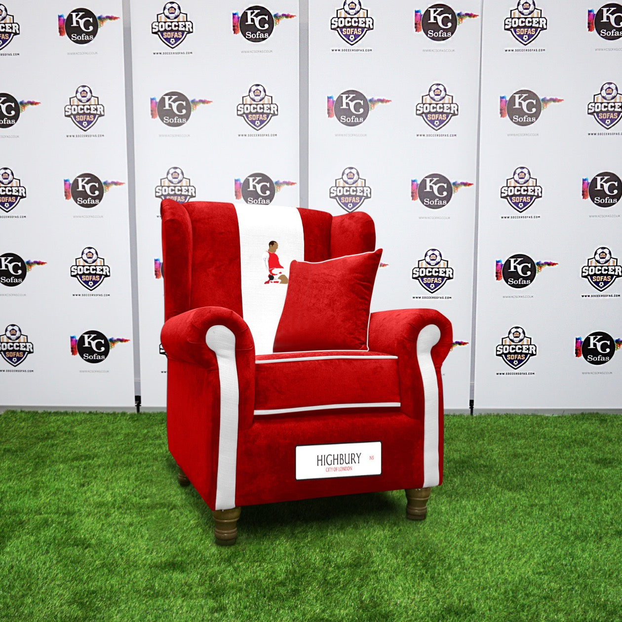 Highbury Wing Chair (Arsenal FC)