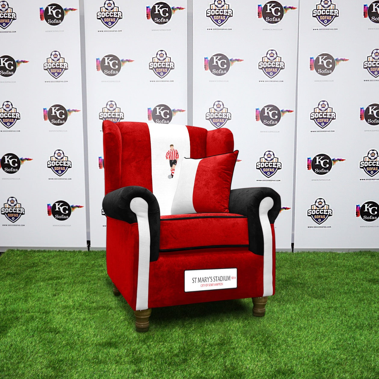 Saint Mary's Stadium Wing Chair (Southampton FC)