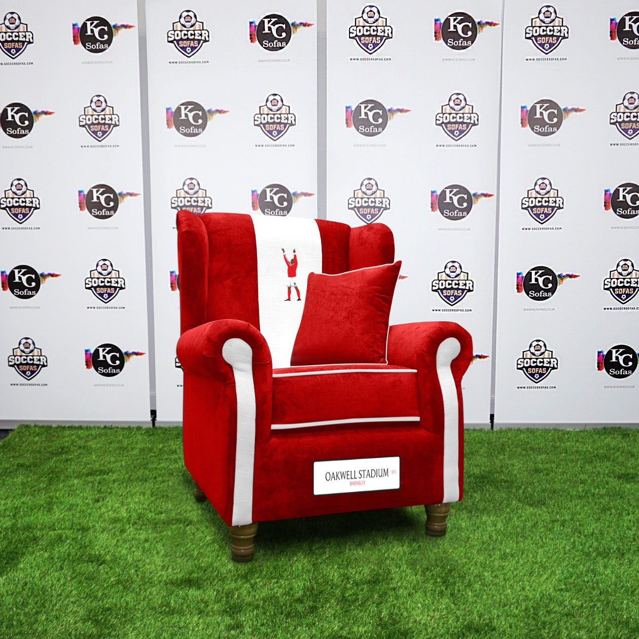 Oakwell Stadium Wing Chair (Barnsley FC)