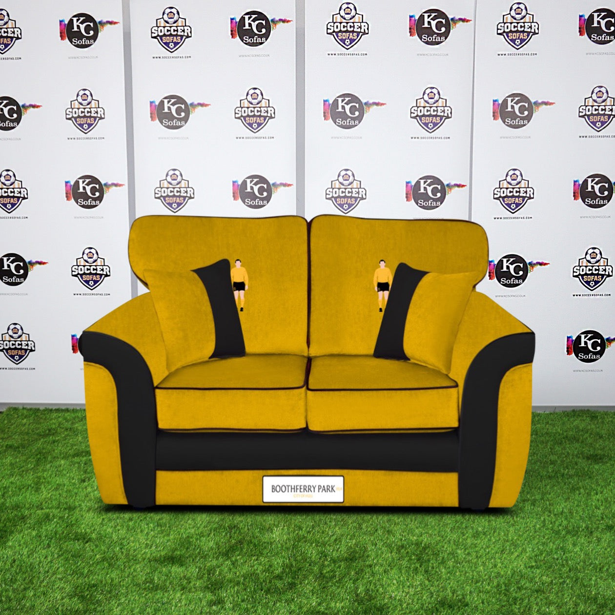 Boothferry Park 2 Seater Sofa (Hull FC)
