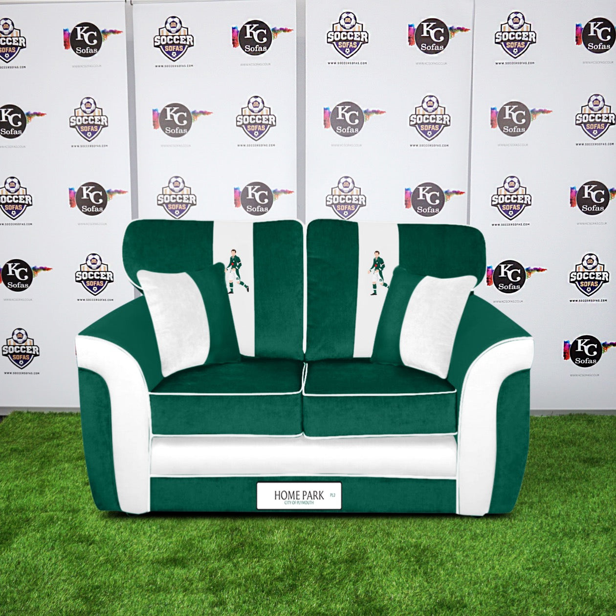 Home Park 2 Seater Sofa (Plymouth Argyle FC)