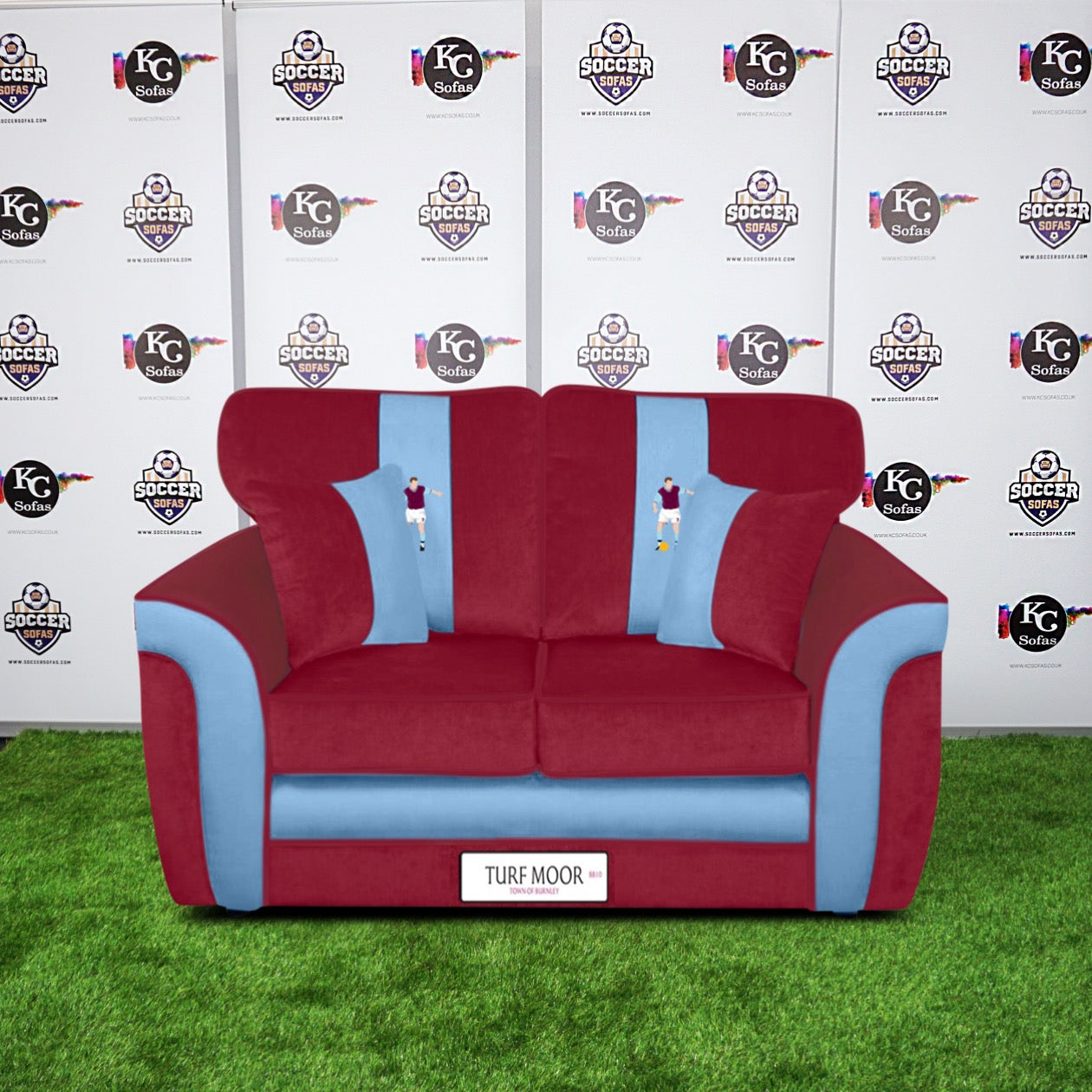 Turf Moor 2 Seater Sofa (Burnley FC)
