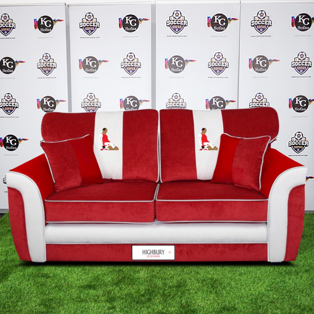 Highbury 3 Seater Sofa (Arsenal FC)