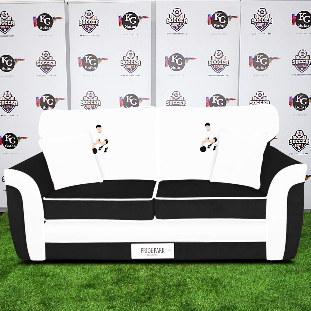 Pride Park 3 Seater Sofa (Derby County FC)