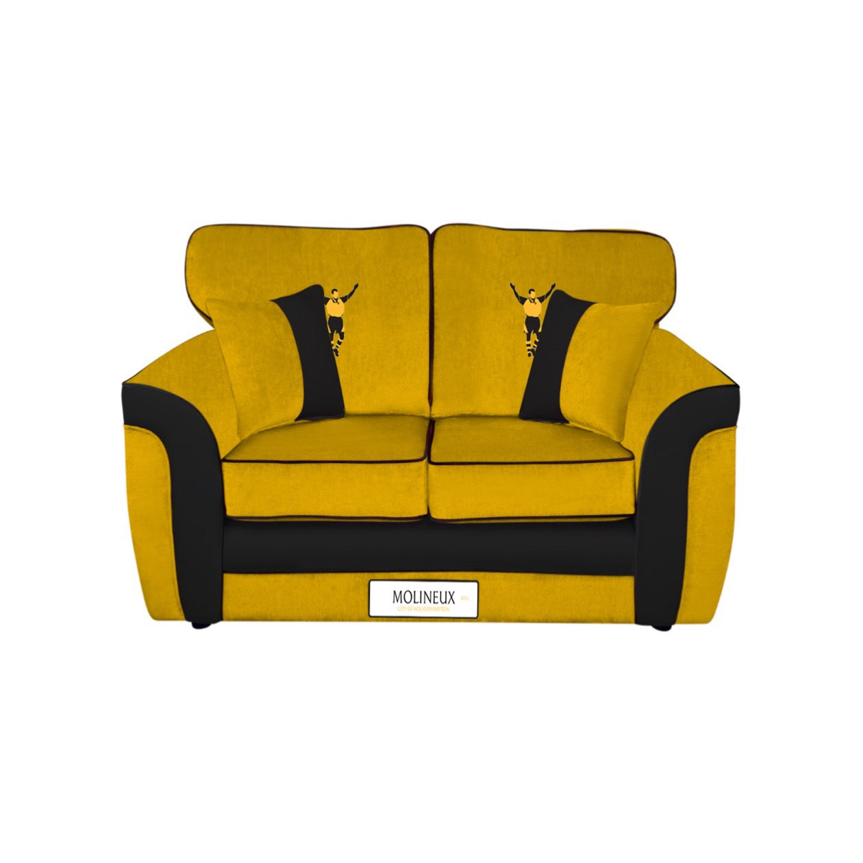 Molineux 2 Seater Sofa (Wolverhampton Wanderers FC)