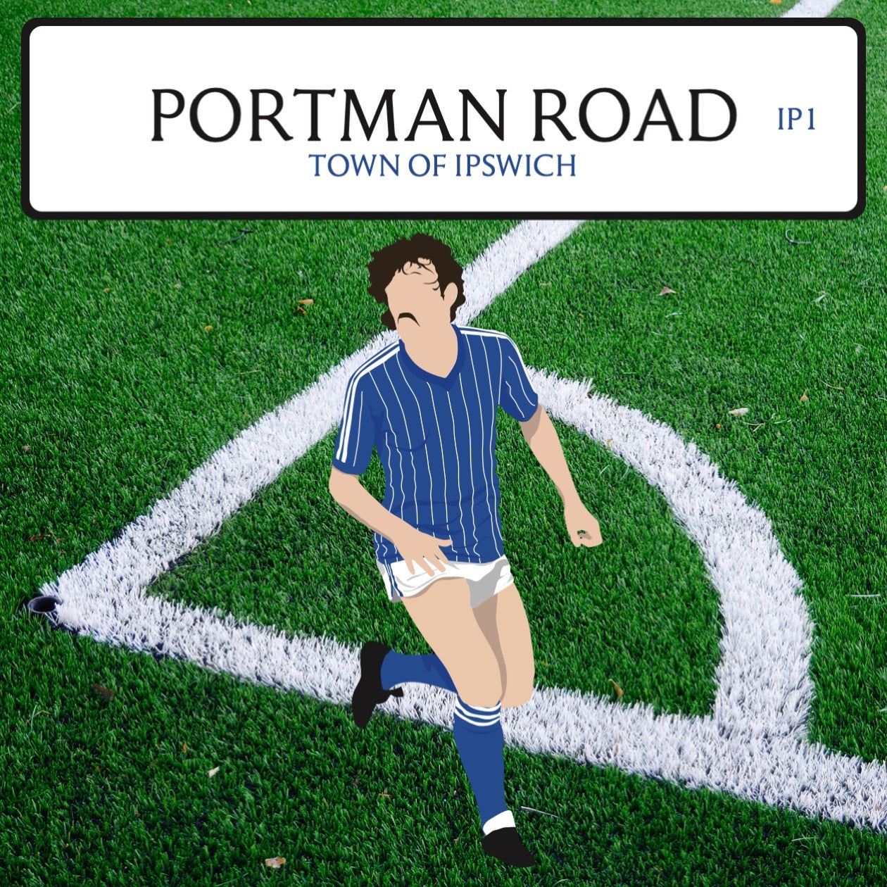 Portman Road Storage Footstool (Ipswich Town FC)