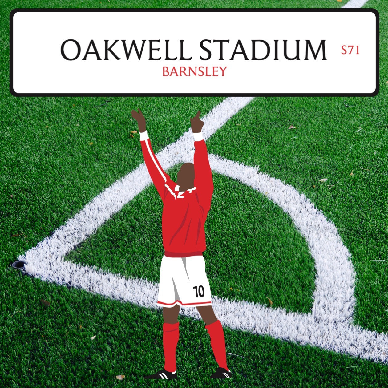 Oakwell Stadium Storage Footstool (Barnsley FC)