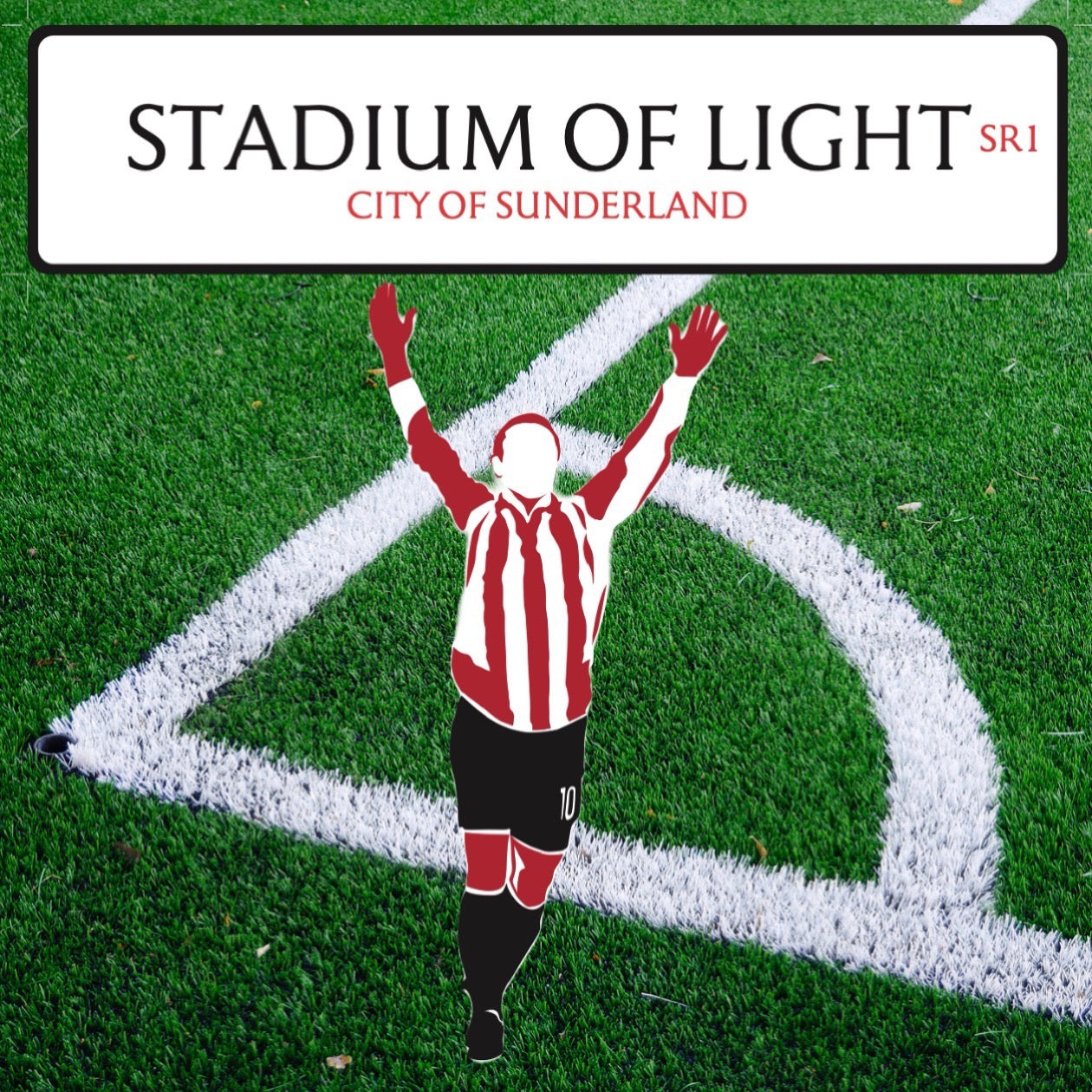 Stadium Of Light 3 Seater Sofa (Sunderland AFC)