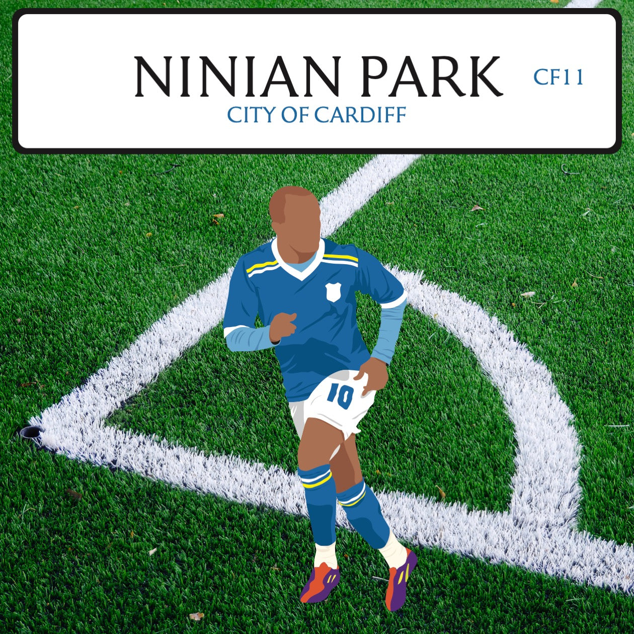 Ninian Park Storage Footstool (Cardiff City FC)