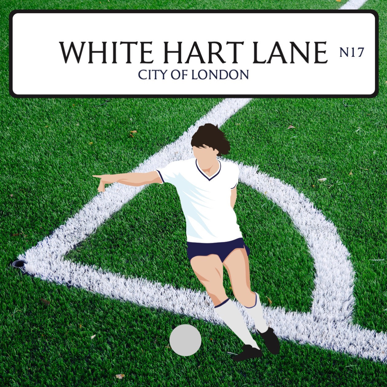 White Hart Lane 2 Seater Sofa (Tottenham Hotspur FC)