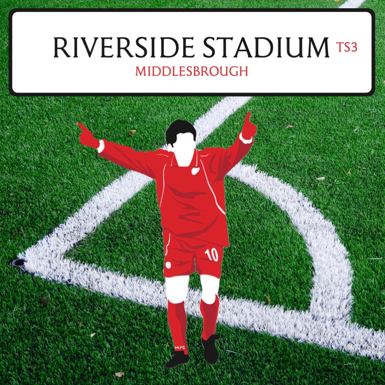 Riverside Stadium Storage Footstool (Middlesbrough FC)