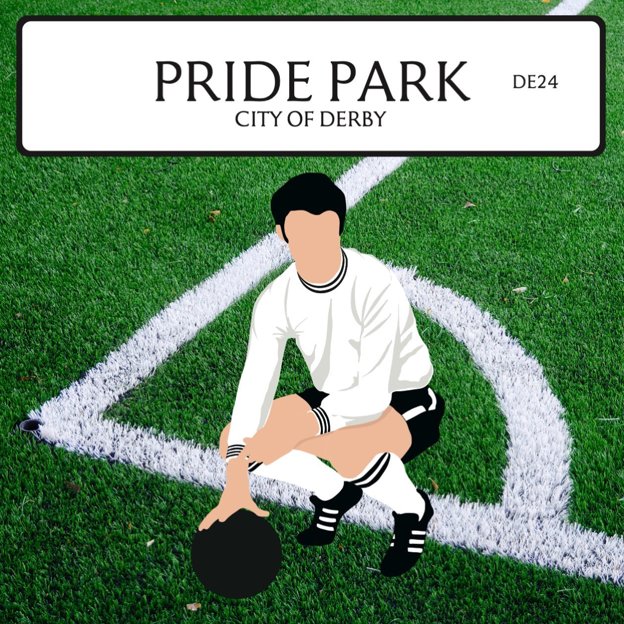 Pride Park 2 Seater Sofa (Derby County FC)