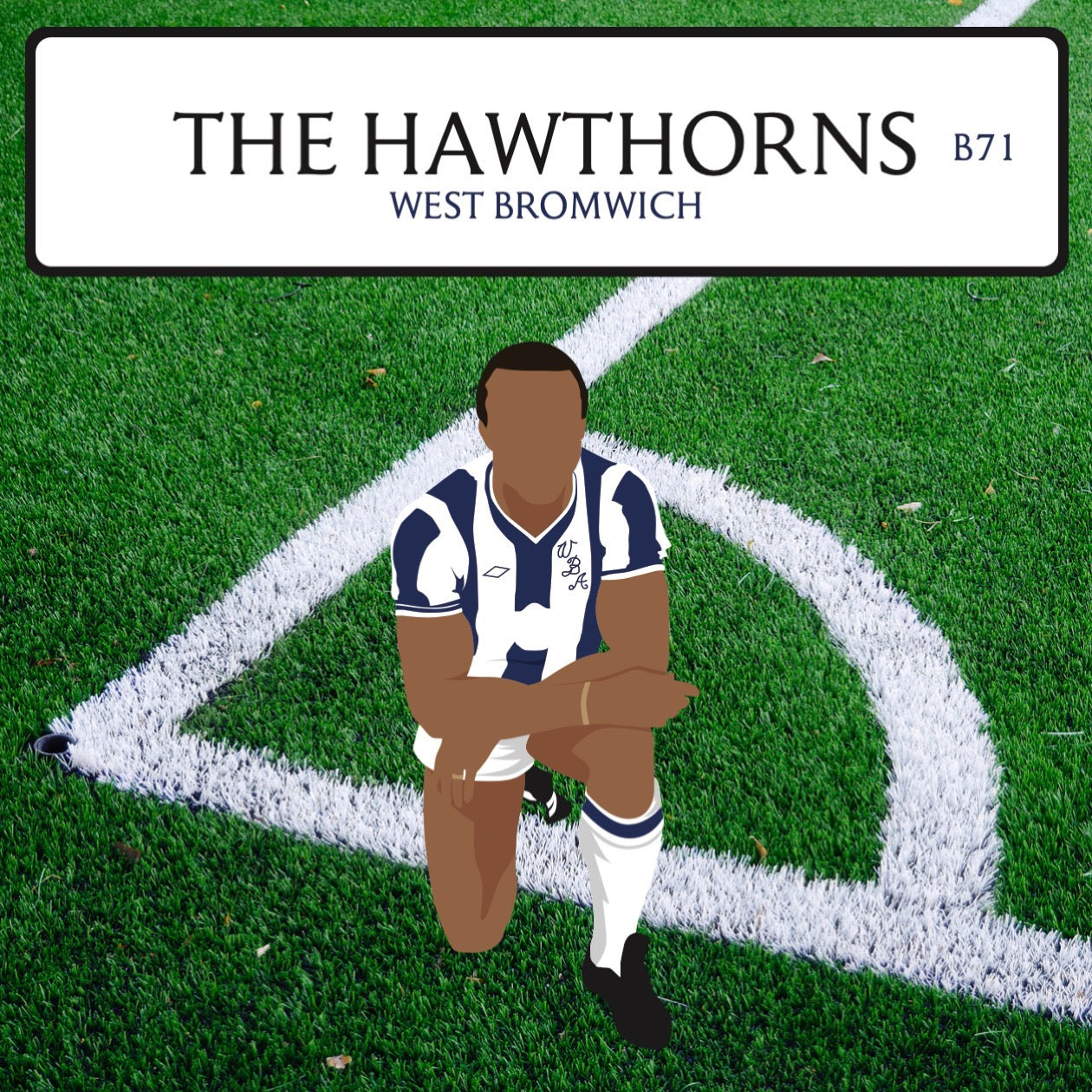 The Hawthorns 2 Seater Sofa (West Bromwich Albion FC)