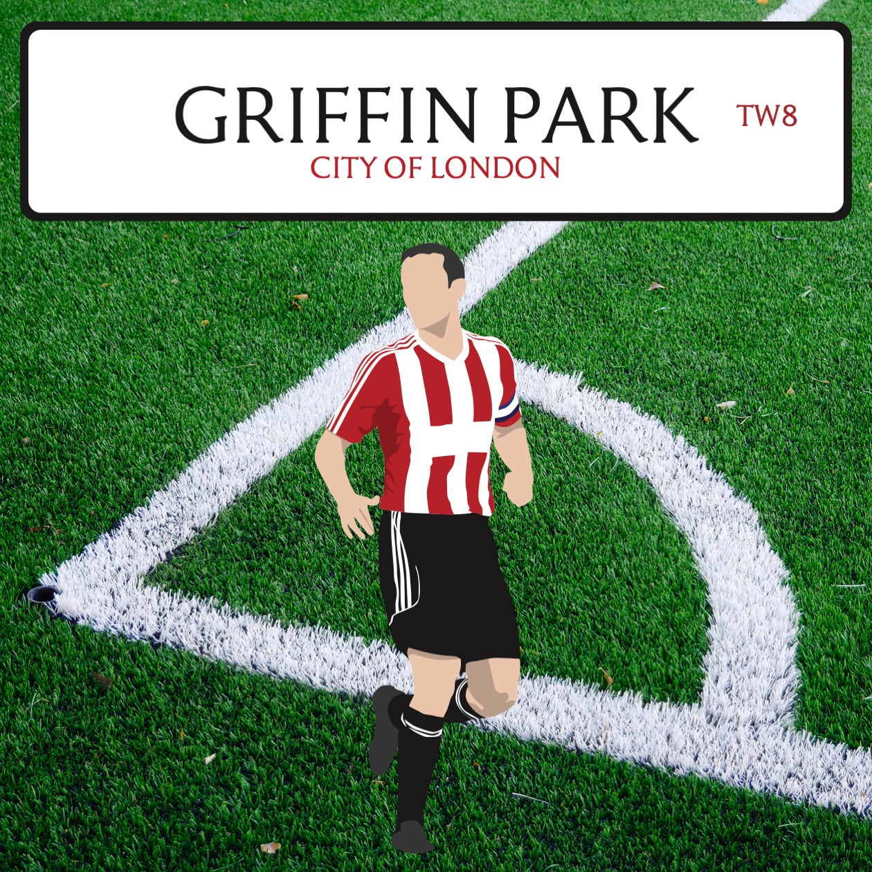 Griffin Park Storage Footstool (Brentford FC)