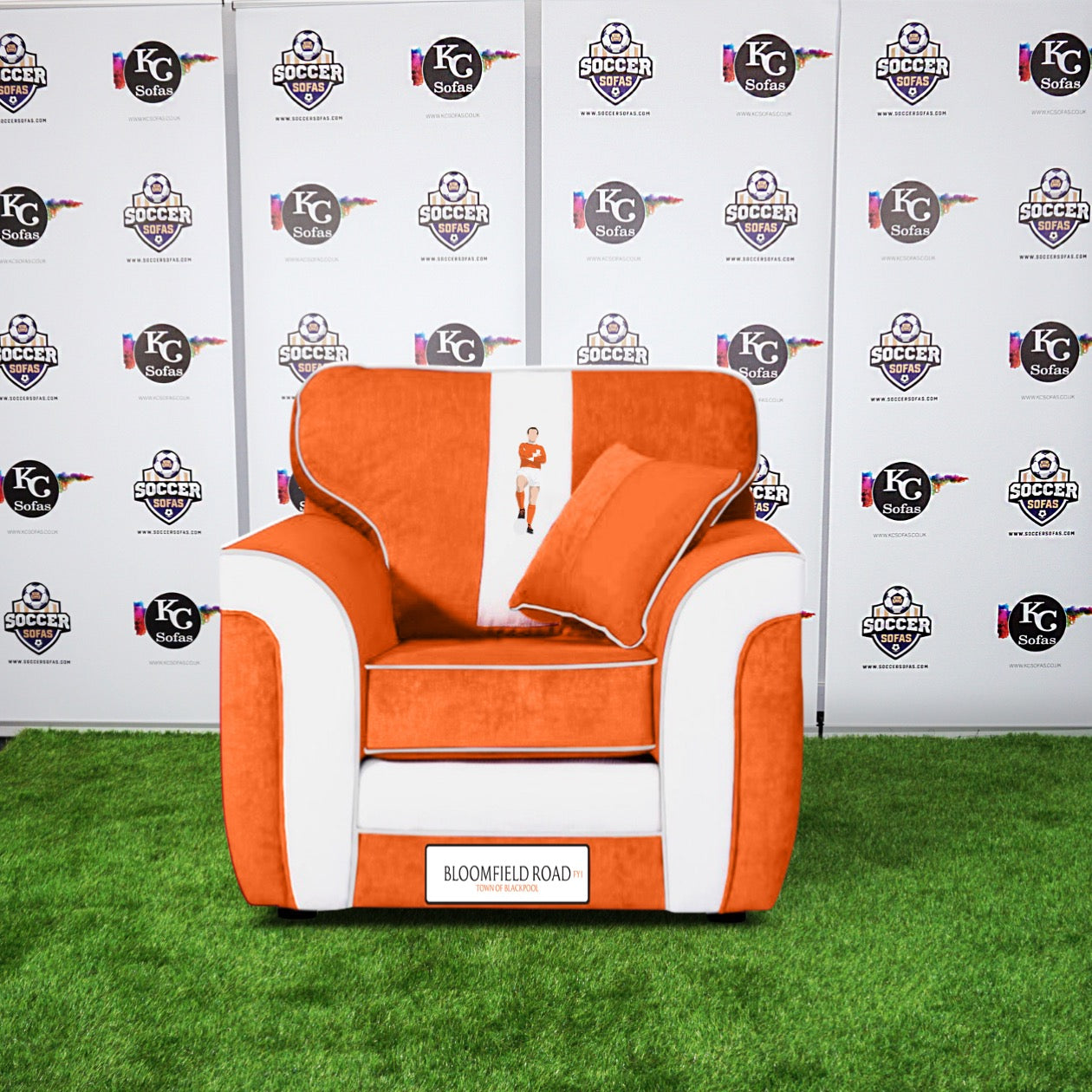 Bloomfield Road Armchair (Blackpool FC)