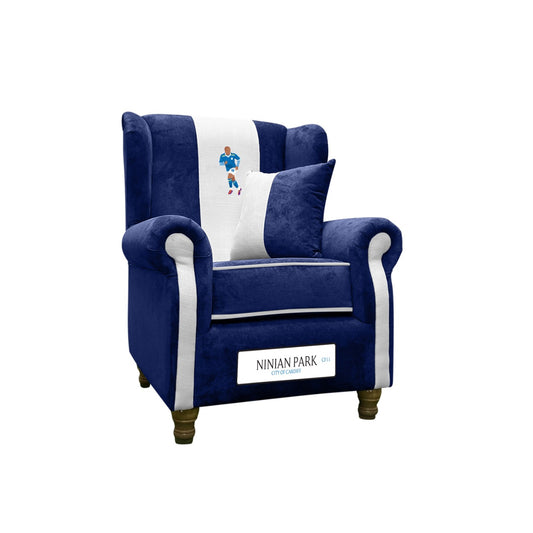 Ninian Park Wing Chair (Cardiff City FC)