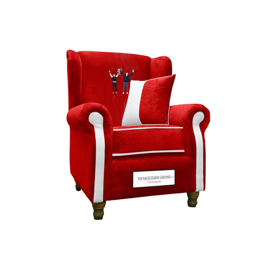 The Racecourse Ground Wing Chair (AFC Wrexham)