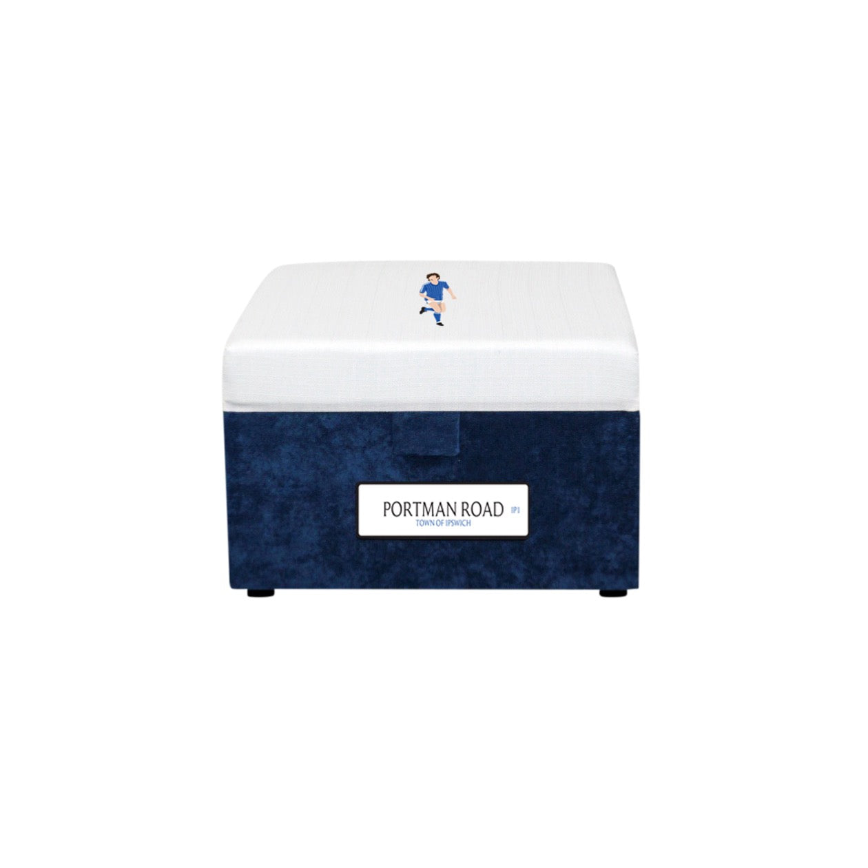 Portman Road Storage Footstool (Ipswich Town FC)