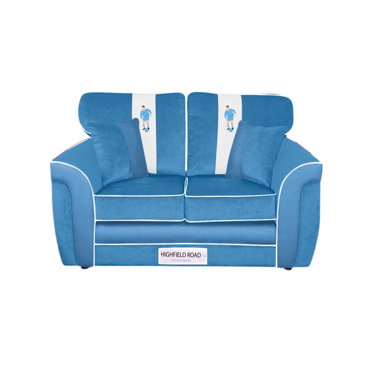 Highfield Road 2 Seater Sofa (Coventry City FC)