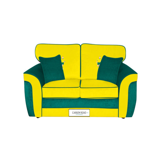 Carrow Road 2 Seater Sofa (Norwich City FC)
