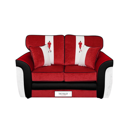 The Valley 2 Seater Sofa (Charlton Athletic FC)