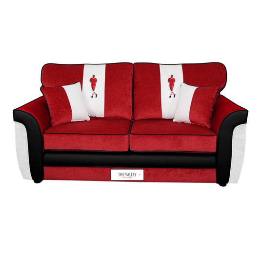 The Valley 3 Seater Sofa (Charlton Athletic FC