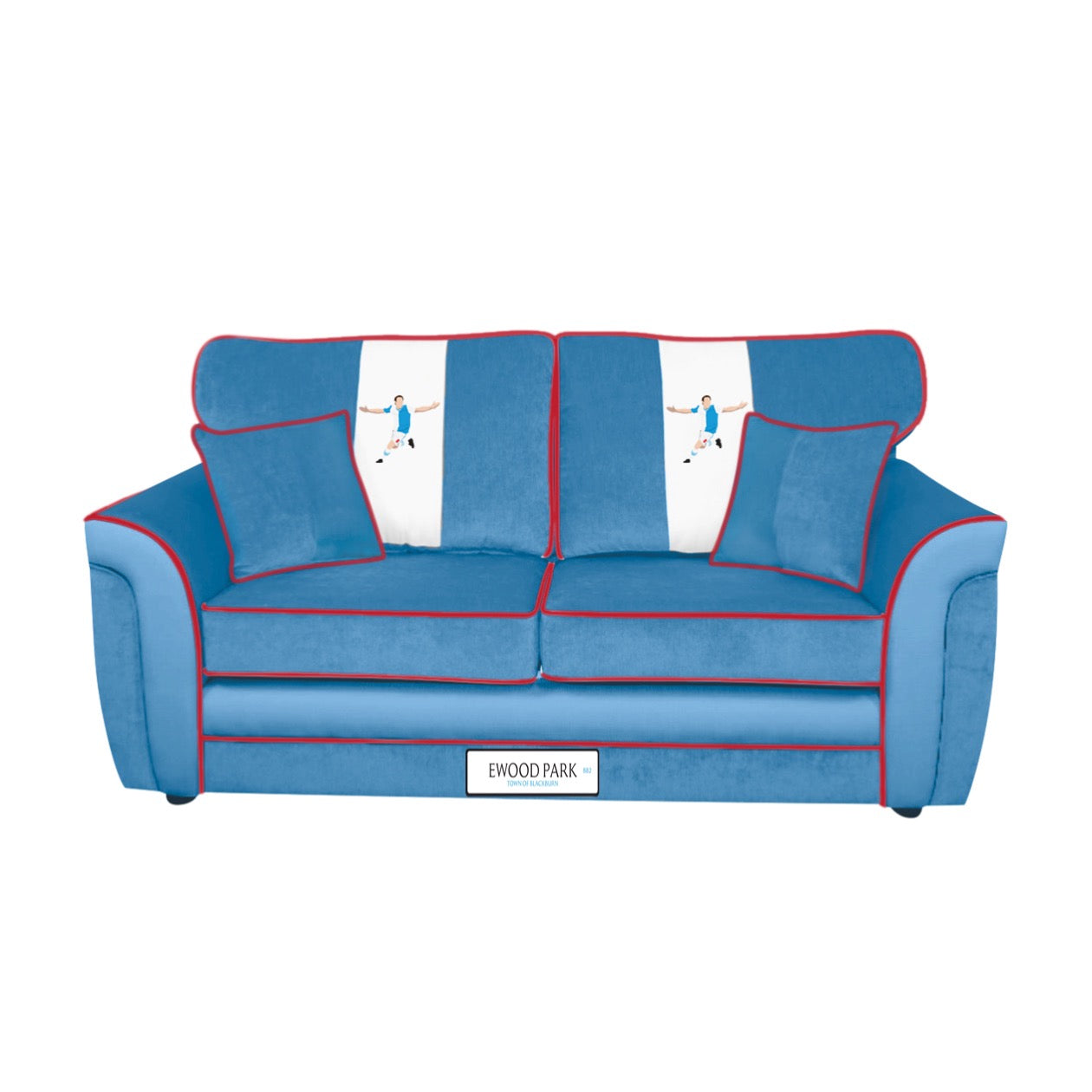 Ewood Park 3 Seater Sofa (Blackburn Rovers FC)