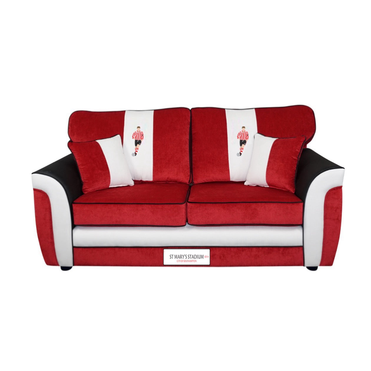 Saint Mary's Stadium 3 Seater Sofa (Southampton FC)