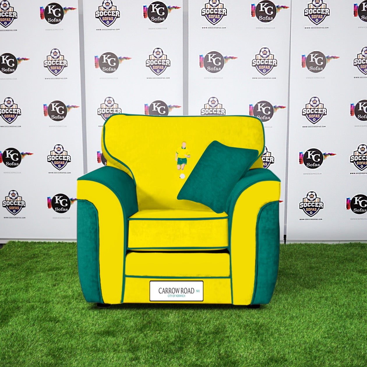 Carrow Road Armchair (Norwich City FC)