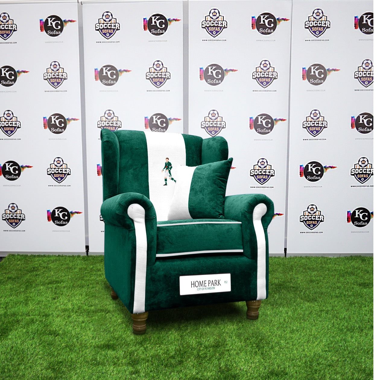 Home Park Wing Chair (Plymouth Argyle FC)