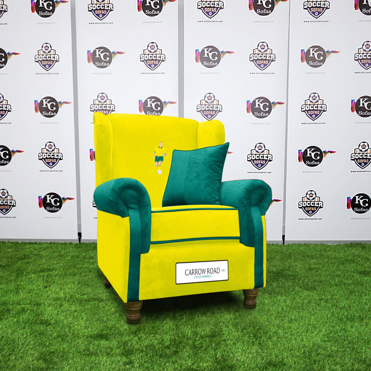 Carrow Road Wing Chair (Norwich City FC)